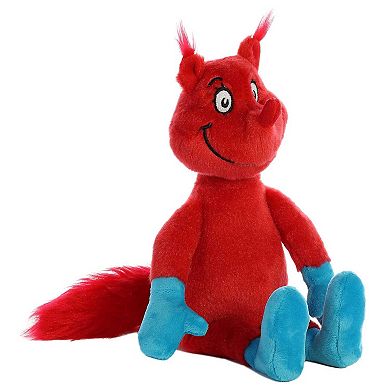 Aurora Medium Red Dr. Seuss 12" Fox In Socks Whimsical Stuffed Animal