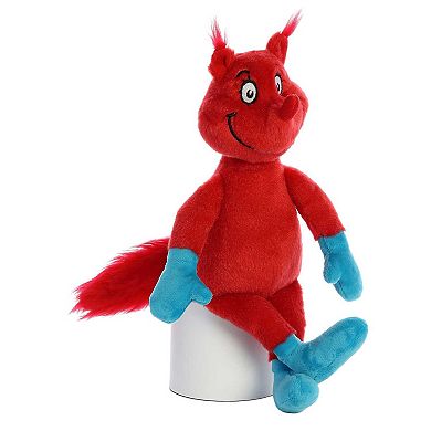Aurora Medium Red Dr. Seuss 12" Fox In Socks Whimsical Stuffed Animal