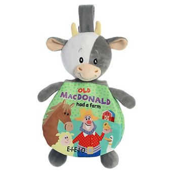 Ebba Small Multicolor Story Pals 9" Old Macdonald Educational Baby Stuffed Animal
