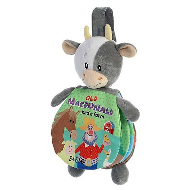 Ebba Small Multicolor Story Pals 9" Old Macdonald Educational Baby Stuffed Animal