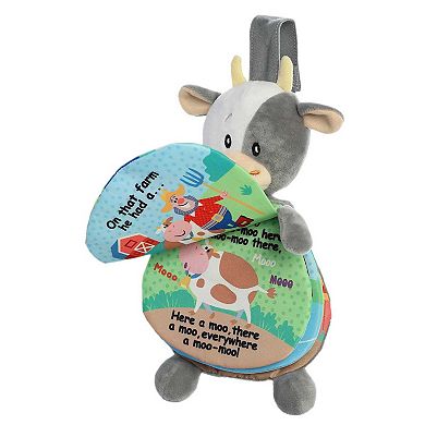 Ebba Small Multicolor Story Pals 9" Old Macdonald Educational Baby Stuffed Animal