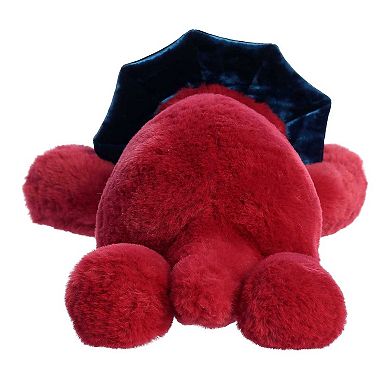 Aurora Large Red Snoozles 18" Triceratops Laid-back Stuffed Animal