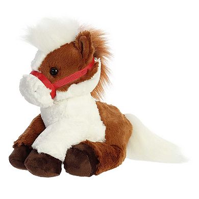 Aurora Medium Brown Breyer 11" Pinto Horse Exquisite Stuffed Animal