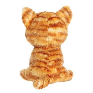Aurora Small Orange Petites 7" Nacho Orange Tabby Expressive Stuffed Animal