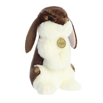 Aurora Medium Brown Miyoni Sitting Pretty 10" English Lop Rabbit Adorable Stuffed Animal