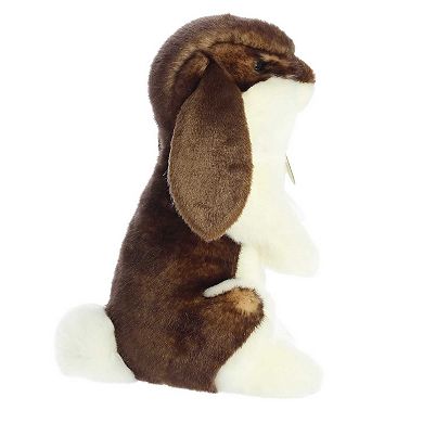 Aurora Medium Brown Miyoni Sitting Pretty 10" English Lop Rabbit Adorable Stuffed Animal