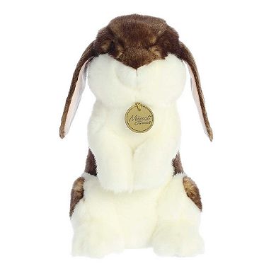 Aurora Medium Brown Miyoni Sitting Pretty 10" English Lop Rabbit Adorable Stuffed Animal