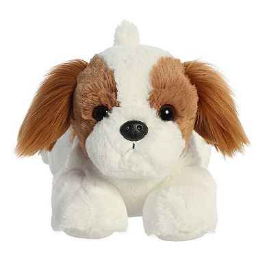 Aurora Medium White Flopsie 12" Stella Shih Tzu Adorable Stuffed Animal