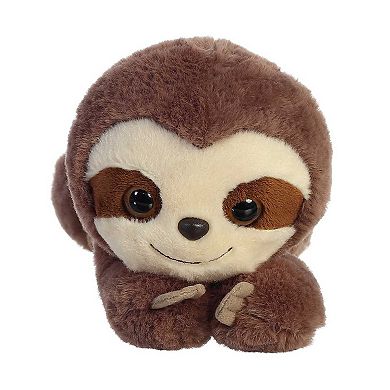 Aurora Medium Brown Flopsie 12" Smiles Sloth Adorable Stuffed Animal
