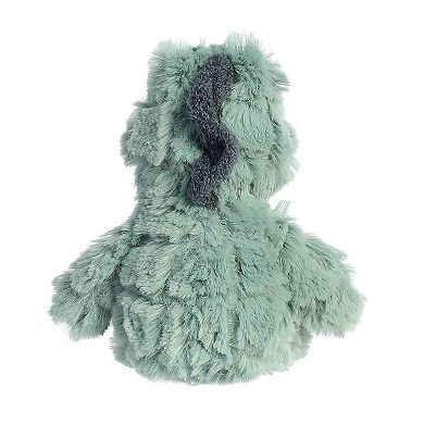Ebba Small Green Cuddlers Rattle 6.5" Allie Playful Baby Stuffed Animal
