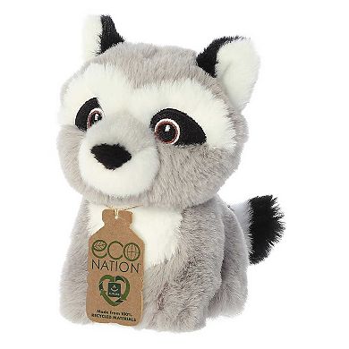 Aurora Mini Gray Eco Nation 5" Raccoon Eco-friendly Stuffed Animal