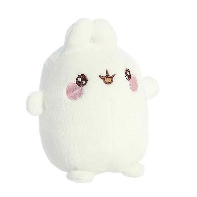 Aurora Mini White Molang 5" Excited Molang Playful Stuffed Animal