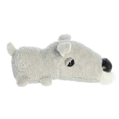 Aurora Medium Grey Schnozzles 11" Sinclair Schnauzer Playful Stuffed Animal