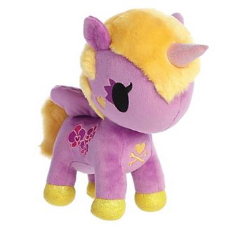 Aurora Small Purple Tokidoki Flower Power 7.5" Orchid Unicorno Enchanting Stuffed Animal