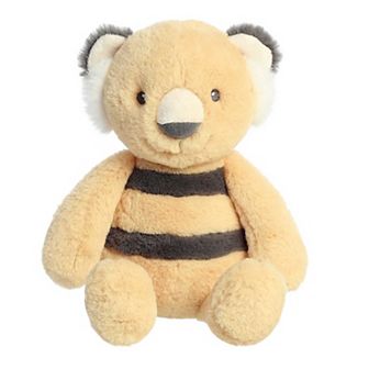 Ebba Large Yellow Contemporary Jungle 13" Tipz Tiger Vibrant Baby Stuffed Animal