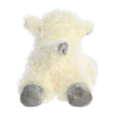 Aurora Small White Mini Flopsie 8" Black Face Sheep Adorable Stuffed Animal