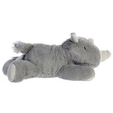 Aurora Small Gray Mini Flopsie 8" Rhino Adorable Stuffed Animal
