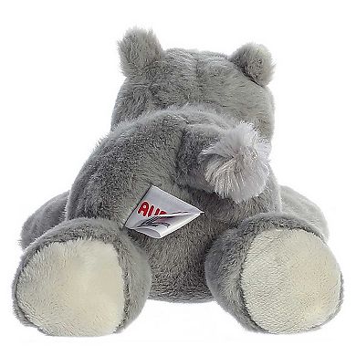 Aurora Small Gray Mini Flopsie 8" Rhino Adorable Stuffed Animal