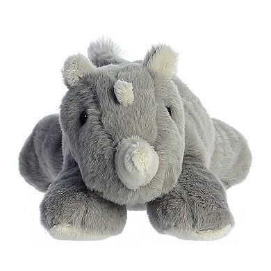 Aurora Small Gray Mini Flopsie 8" Rhino Adorable Stuffed Animal