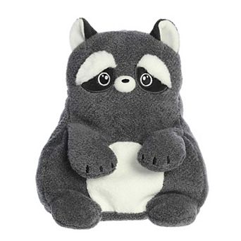 Aurora Small Grey Fluffles 9" Riley Raccoon Whimsical Stuffed Animal