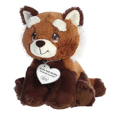 Aurora Small Brown Precious Moments 8.5" Raya Red Panda Inspirational Stuffed Animal