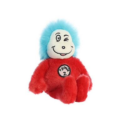Aurora Small Red Dr. Seuss 7" Thing 2 Whimsical Stuffed Animal