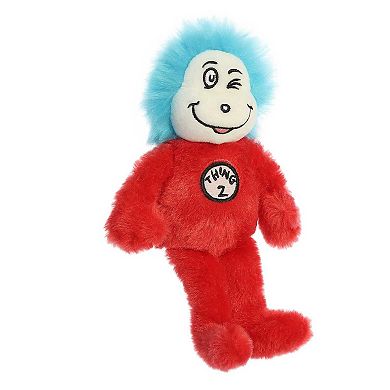 Aurora Small Red Dr. Seuss 7" Thing 2 Whimsical Stuffed Animal