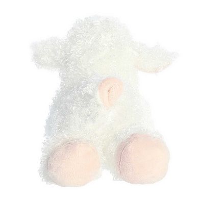 Aurora Small White Mini Flopsie 8" Lana Adorable Stuffed Animal