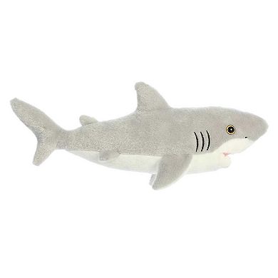 Aurora Medium Gray Flopsie 12" Great White Shark Adorable Stuffed Animal