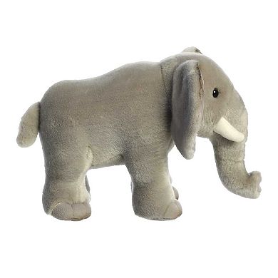 Aurora Medium Gray Miyoni 12" African Elephant Adorable Stuffed Animal