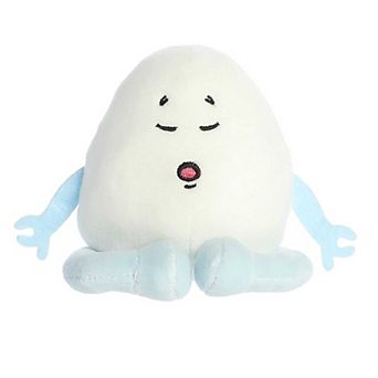 Aurora Mini White Eggspressions 3.5" Ohmm-let Punny Stuffed Animal