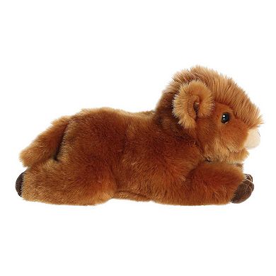 Aurora Medium Brown Miyoni Tots 11" Highland Cow Calf Adorable Stuffed ...