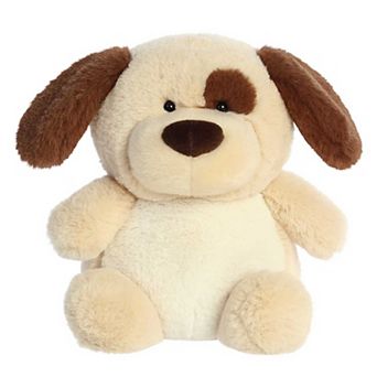Aurora Medium Brown Stubez 11" Poochy Pup Adorable Stuffed Animal
