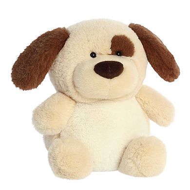 Aurora Medium Brown Stubez 11" Poochy Pup Adorable Stuffed Animal