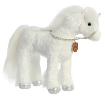 Aurora Large White Breyer 13" Xavier Exquisite Stuffed Animal