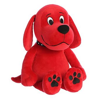 Aurora Large Red Clifford 14" Clifford Sitting Playful Stuffed Animal