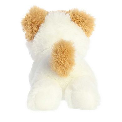 Aurora Small White Mini Flopsie 8" Pom The Pup Adorable Stuffed Animal