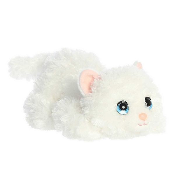 Aurora Medium White Playful Pretties 10" Angel Angora Adorable Stuffed