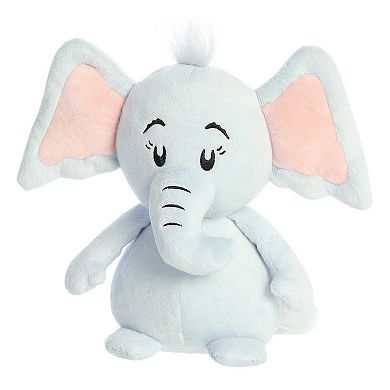 Aurora Small Blue Dr. Seuss 9" Pop Art Horton Whimsical Stuffed Animal
