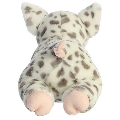 Aurora Large White Miyoni 15" Spotted Piglet Adorable Stuffed Animal