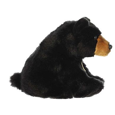 Aurora Small Black Miyoni 9" Black Bear Adorable Stuffed Animal