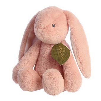 Ebba Large Pink Eco Ebba 12.5" Brenna Bunny Baby Stuffed Animal