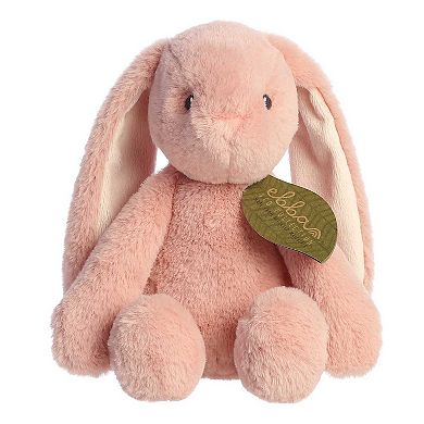 Ebba Large Pink Eco Ebba 12.5" Brenna Bunny Baby Stuffed Animal