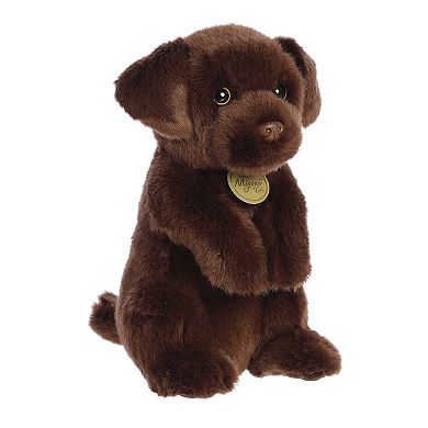 Aurora Medium Brown Miyoni Tots Sitting Pretty 11" Chocolate Lab Adorable Stuffed Animal