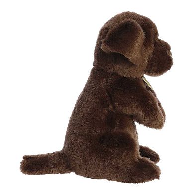 Aurora Medium Brown Miyoni Tots Sitting Pretty 11" Chocolate Lab Adorable Stuffed Animal