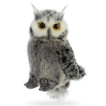 Aurora Small Gray Wild Life 9" Barney Playful Stuffed Animal