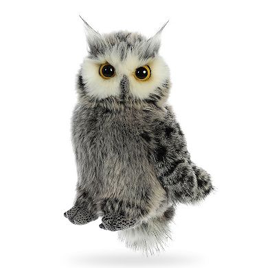 Aurora Small Gray Wild Life 9" Barney Playful Stuffed Animal