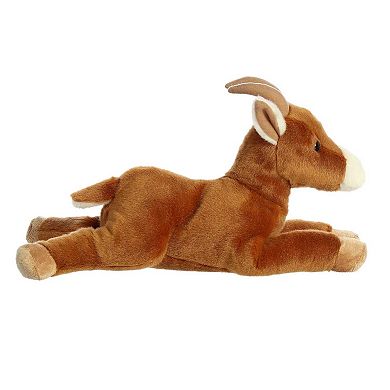 Aurora Medium Brown Flopsie 12" Gemma Goat Adorable Stuffed Animal