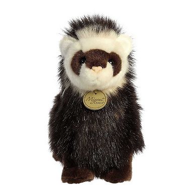 Aurora Medium Brown Miyoni 10" Ferret Adorable Stuffed Animal