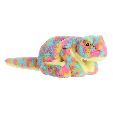 Aurora Large Blue Snoozles 19" Gecko Laid-back Stuffed Animal